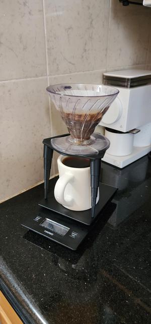 Telescoping Coffee Stand