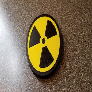 Radiation Drink Coaster
