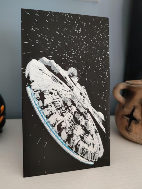 Hueforge Millennium Falcon