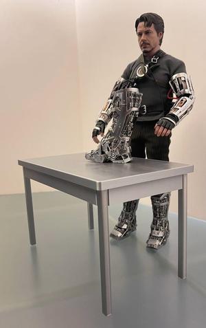 Metal Table - for HotToys 1:6 Scale Figures