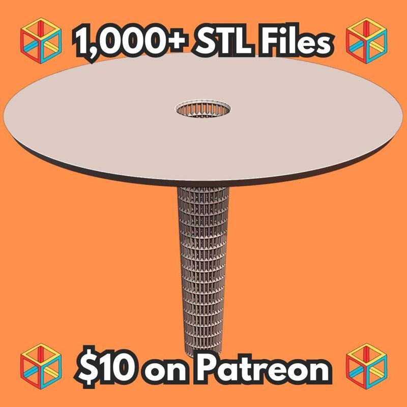 Self-Watering Bucket Insert for 5-Gallon Buckets MineeForm FDM 3D Print STL File