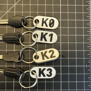 Keyfob for Kryptonite lock