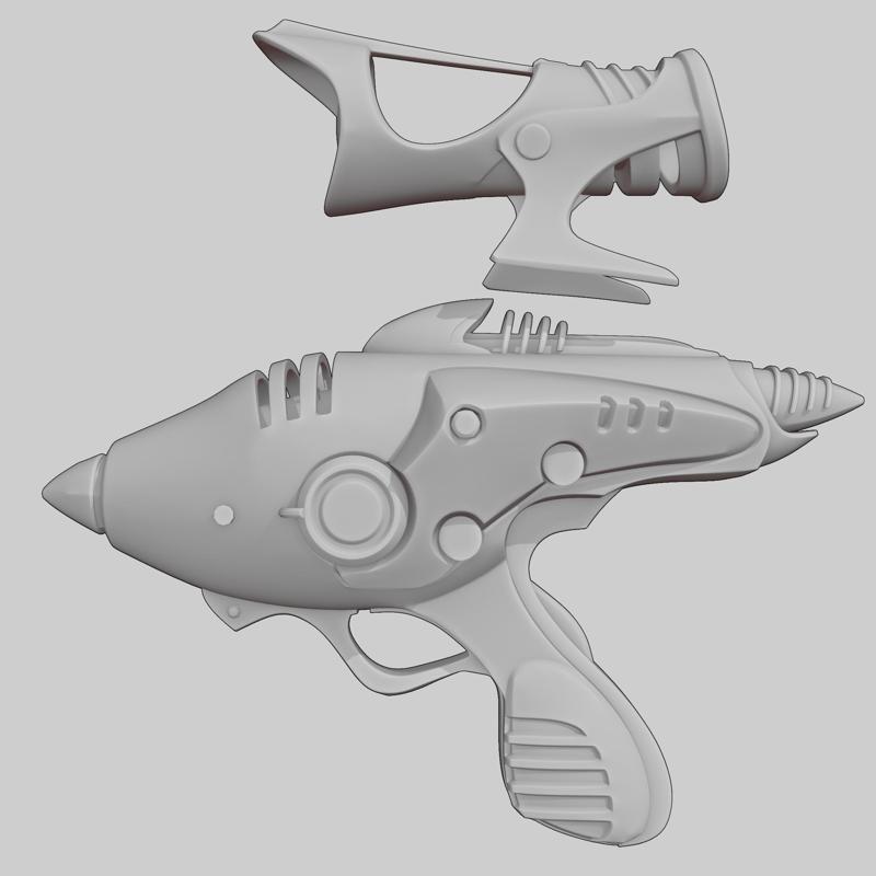 Fallout 4 Alien Blaster For Cosplay