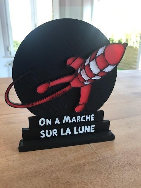 We walked on the moon