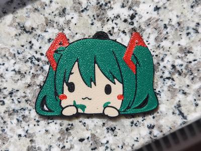 Hatsune Miku Keychain Ams pin