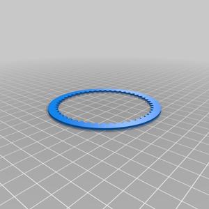 Pulley spacer ring
