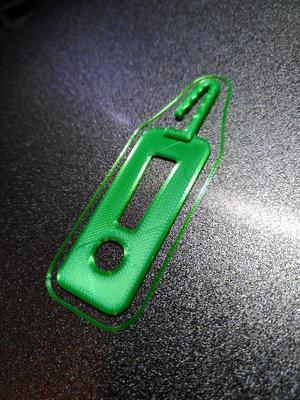 Warnhinweis für Camping Schnüre - Warning for camping cords - glow in the dark