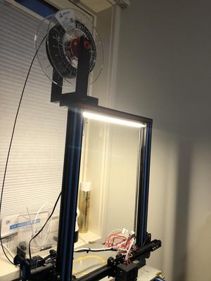 Filament holter on top