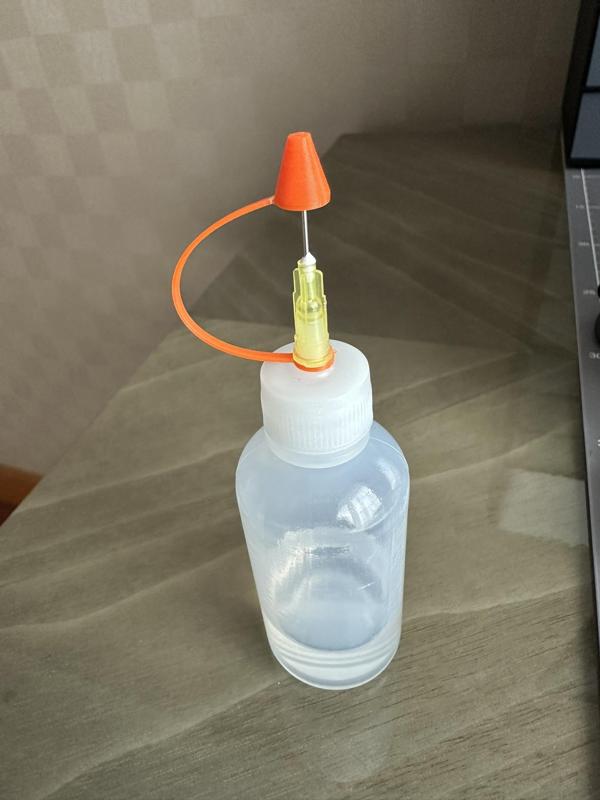 Mini alcohol cap, for needle tip 1mm