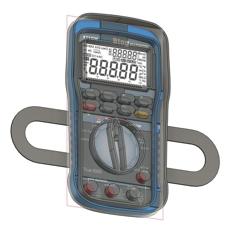 EEVBlog 121GW cookie cutter