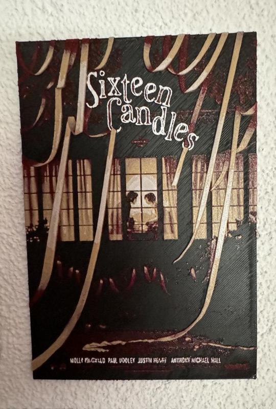 16 Candles Poster Print