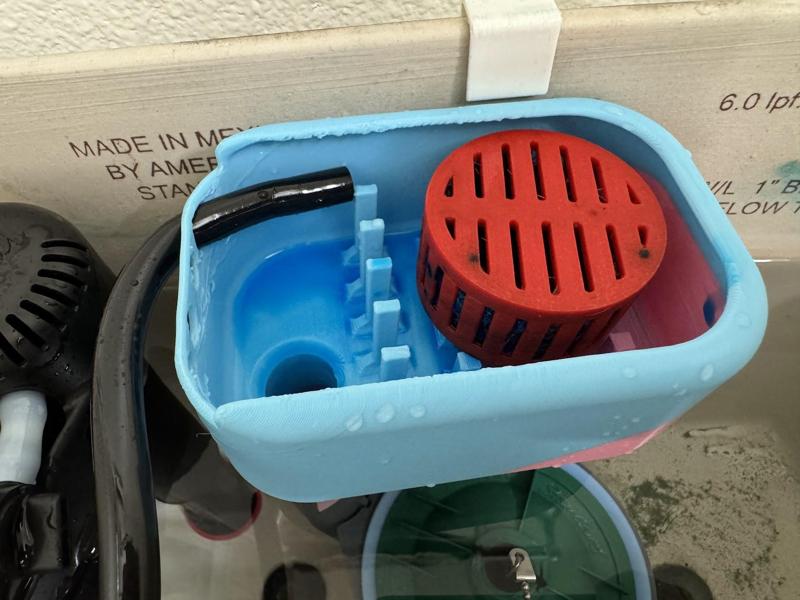 Toilet cleaner tablet tray remix