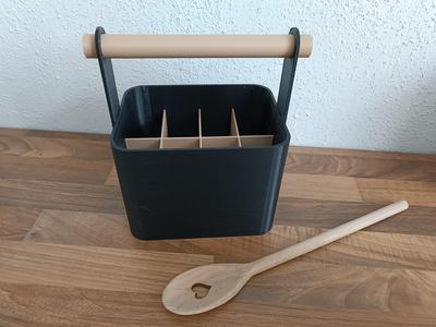 Table Caddy Kitchen Caddy Cutlery Caddy Kitchen Organizer