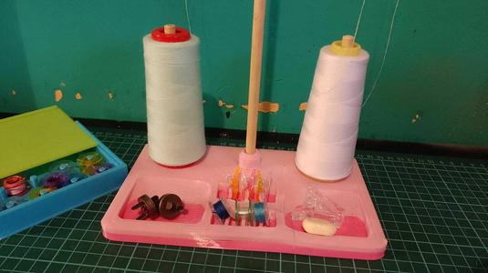 double cone holder with organizer