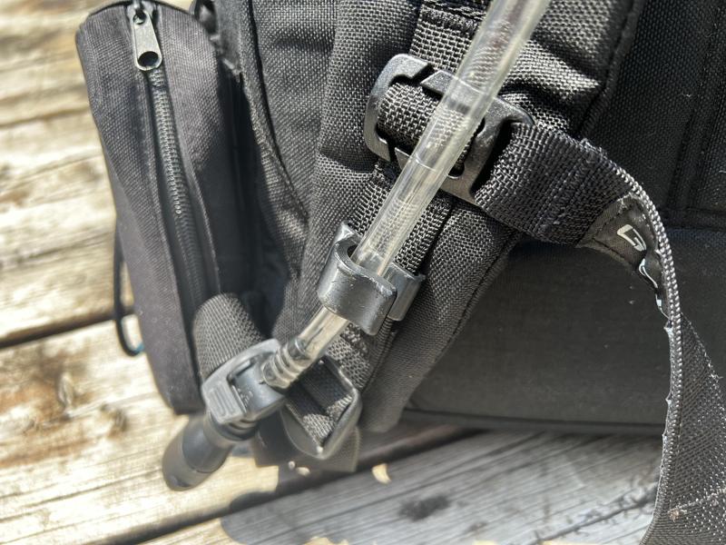 MOLLE Webbing Hydration Bladder Water Tube Clip