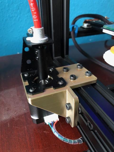 My 4040 Rail stepper mount