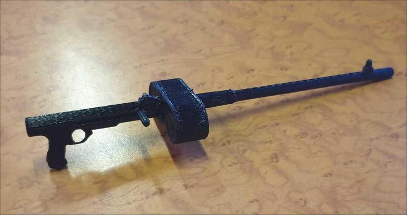 MG15 1/7th - split in two halves v2 - BF110 Stuka JU87 and others