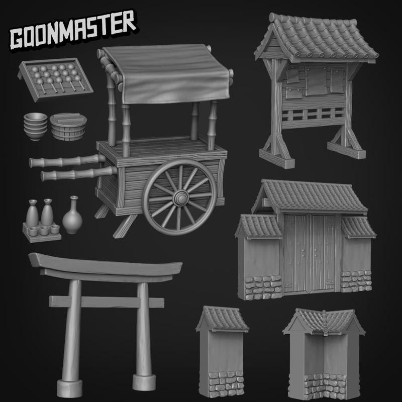 Japanese Scatter Terrain