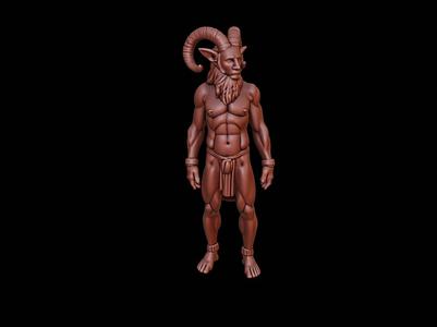 Satyr Bust