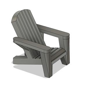 Basic Porch Chair • 1:64 Scale