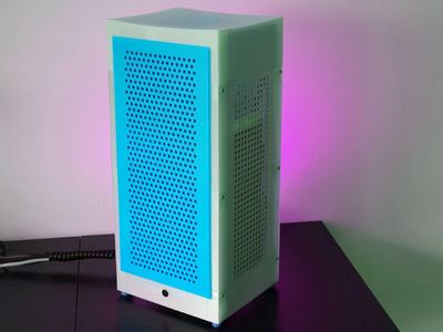 Hightower: A 3D-Printable Vertical Mini-ITX PC Chassis