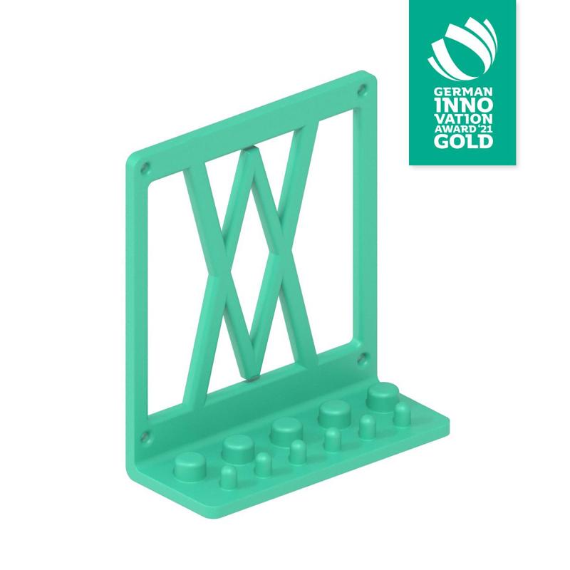 Holder for 11 pcs 1/2 Inch Socket Set TX 1/2 Zoll 072 I for screws or peg board