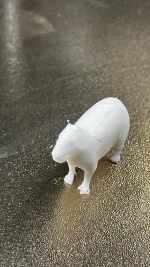 Capybara lowpoly