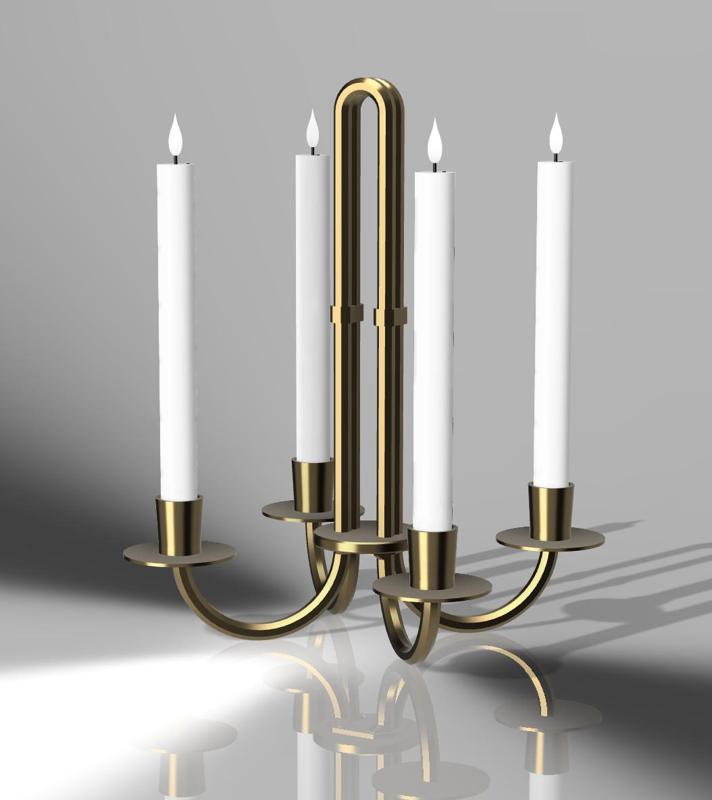 Modern Candle Holder / Candelabra