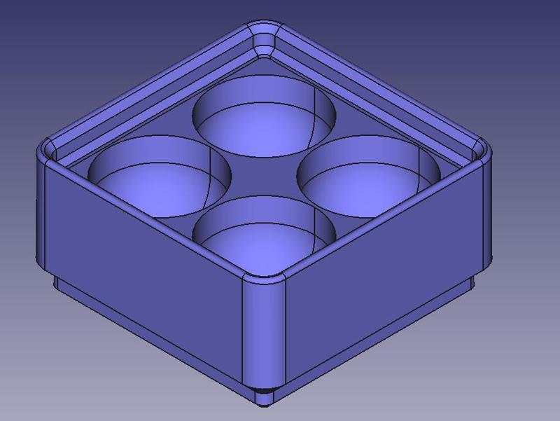 Gridfinity 15ml tube holder