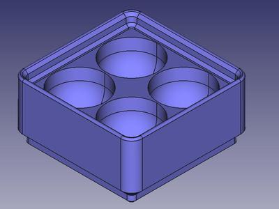 Gridfinity 15ml tube holder