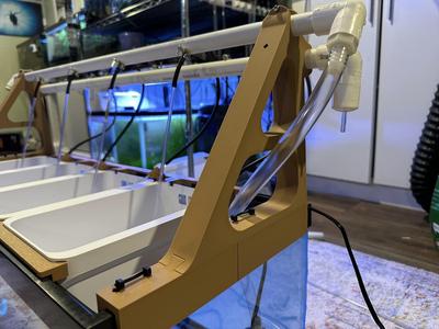 Aquarium PVC Holder for Fry Rack