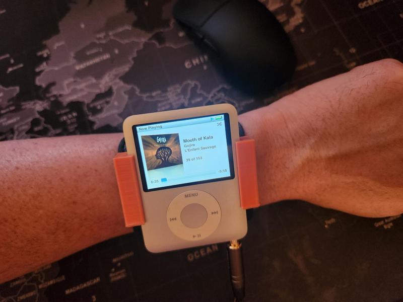 Ipod Nano 3rd Gen Wristband Clip(remix)