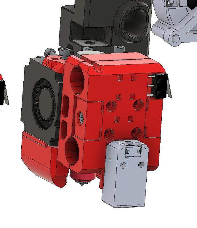 Ender 3 NG BTT Eddy X Carriage Mount