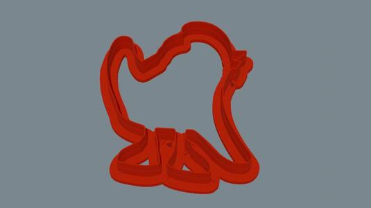 Olympic mascot cookie cutter
