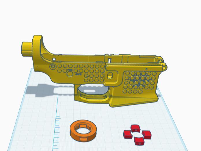 Lego Skin N4 Lower Receiver