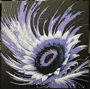 Purple Sunflower Hueforge