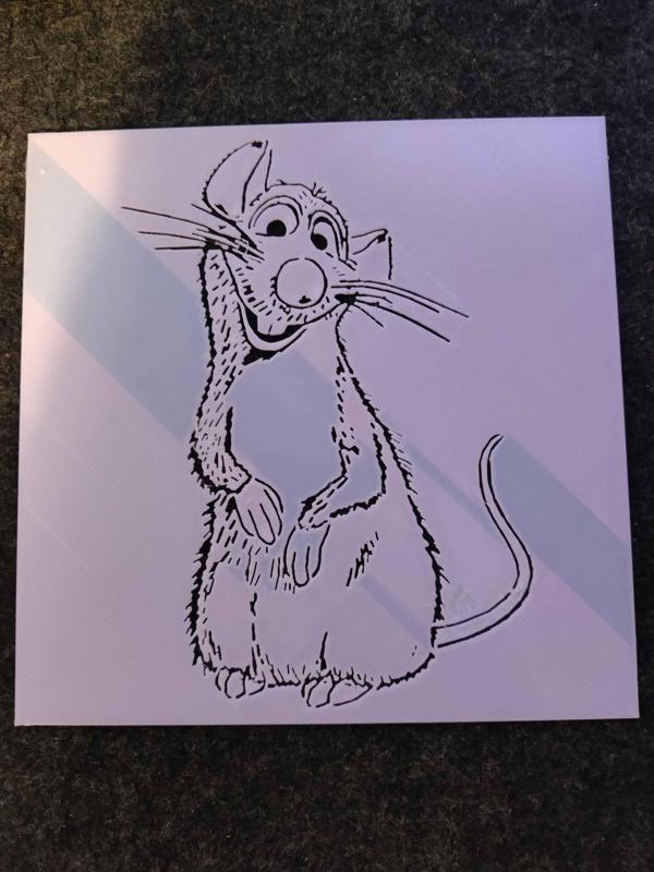 Disney's Remy Stencil