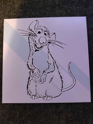 Disney's Remy Stencil
