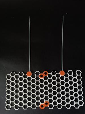 HSW insert with embeded ziptie for mounting