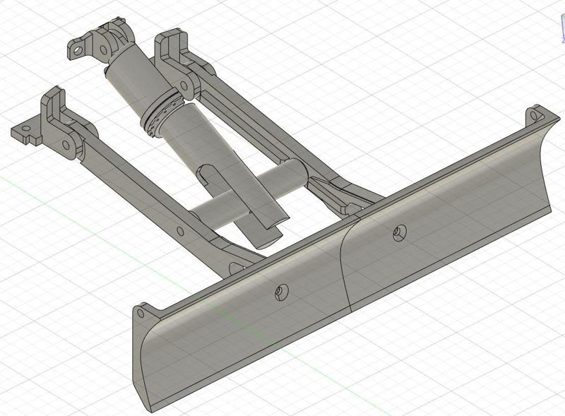 Huina Excavator Blade