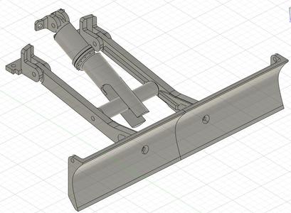 Huina Excavator Blade