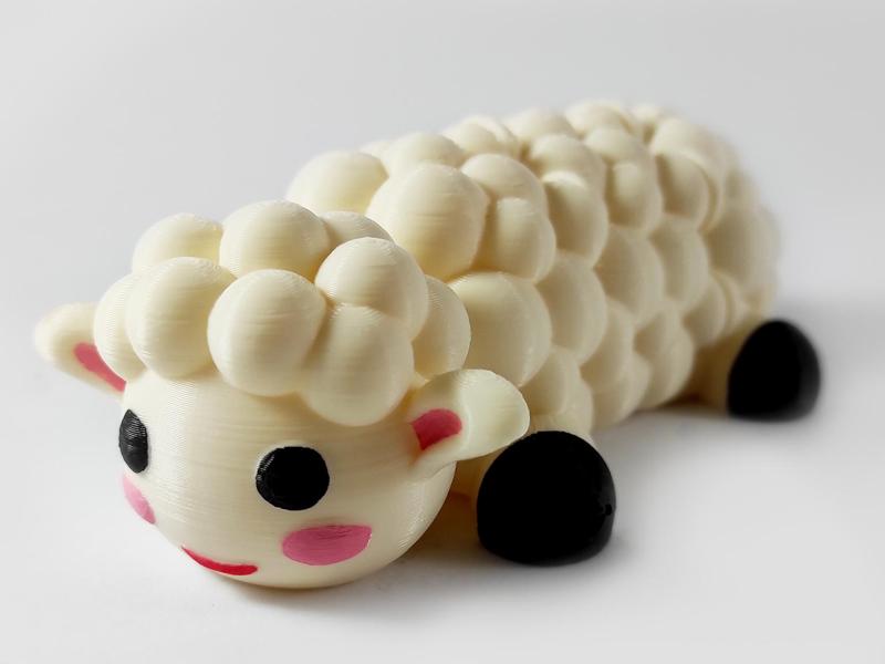 Sheep Cute Flexi - Articulated