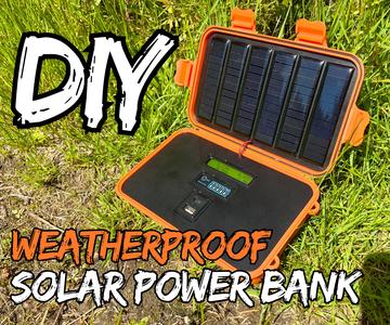 DIY Solar-Powered Emergency USB Charger