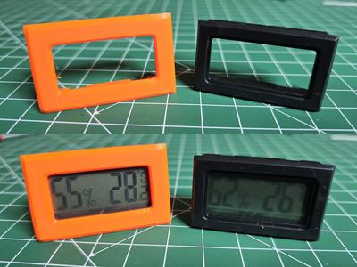 Front face mini hygrometer
