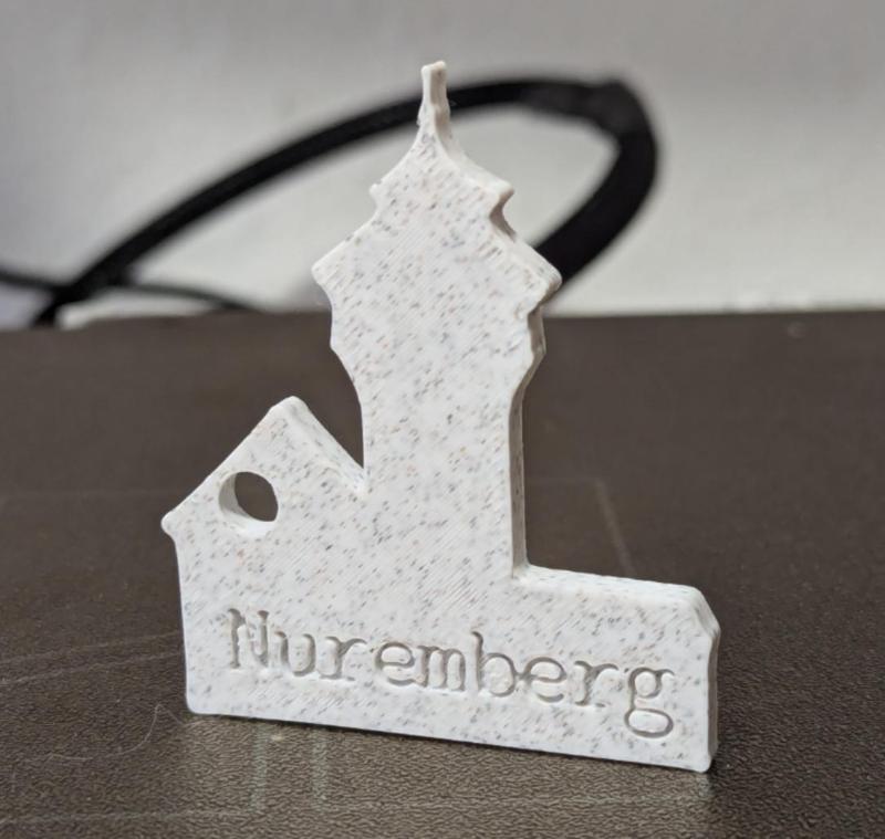 Nuremberg Castle Keychain