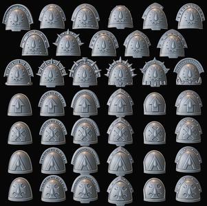 Flesh Rippers Shoulder Pads Set