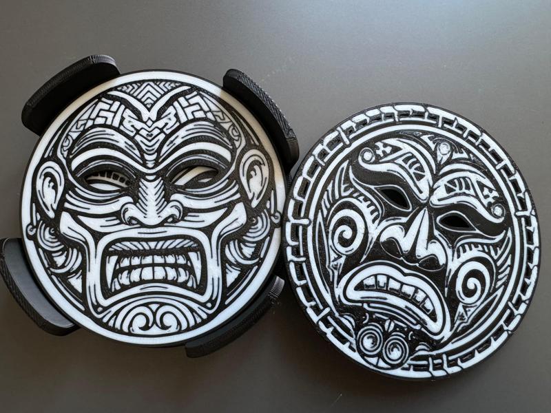 Maori Coaster Set