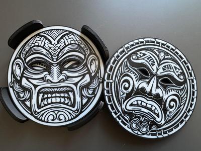 Maori Coaster Set