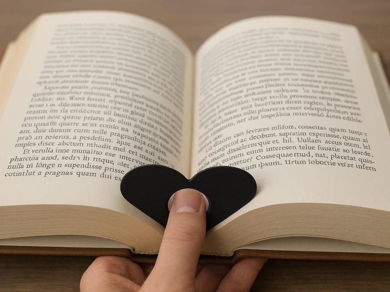 Bookmark heart