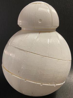 Life sized BB-8 segmented